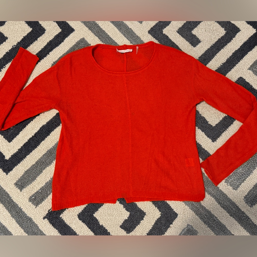 Rebecca Taylor 100% cashmere sweater - red, extra small